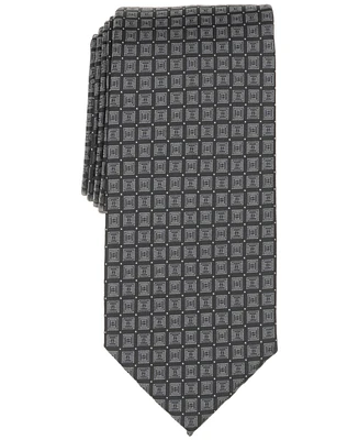 Perry Ellis Portfolio Men's Travers Square-Pattern Tie