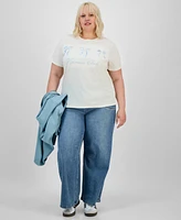 Grayson Threads, The Label Plus Trendy Crewneck Karma T-Shirt