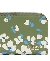 Kate Spade New York Devin Painterly Bouquet Small Leather Wallet