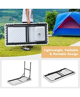 Folding Portable Fish Cleaning Cutting Table