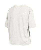 Pressbox Women's White Florida Gators 2025 Ncaa Men's Basketball National Champions Harmony Motley Crew Oversized Slub T-Shirt