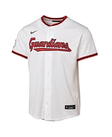 Nike Big Boys and Girls Jose Ramirez White Cleveland Guardians Home Limited Player Jersey