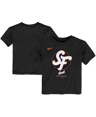 Nike Toddler Black San Francisco Giants 2025 City Connect Logo T-Shirt
