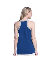 G-iii 4Her by Carl Banks Women's Royal Los Angeles Dodgers Curveball Racerback Tank Top
