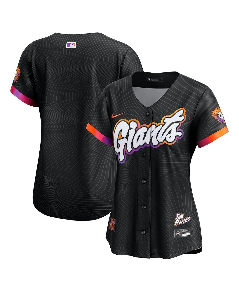 Nike Women's Anthracite San Francisco Giants 2025 City Connect Limited Jersey