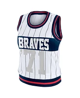 Wear by Erin Andrews Women's White Atlanta Braves Sporty Tank Top