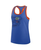 Jordan Women's Royal Florida Gators Exceptional Talent Primetime Shadow Tri-Blend Racerback Tank Top