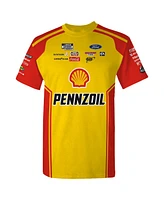 Team Penske Men's Yellow Joey Logano Shell/Pennzoil Uniform T-Shirt