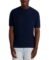 Karl Lagerfeld Paris Men's Textured Stripe T-Shirt