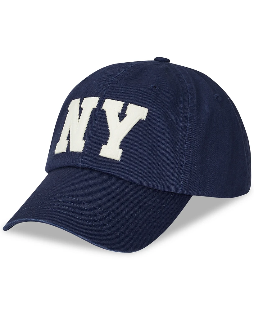 Polo Ralph Lauren Men's Ny Patch Twill Ball Cap