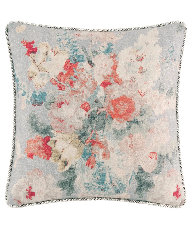 Rose Tree Penelope Floral Decorative Pillow, 18" x 18"