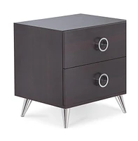 Two-Drawer End Table – A Chic and Practical Addition to Any Room