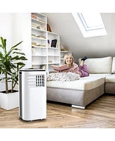 9000 Btu Portable Air Conditioner with Fan and Dehumidifier
