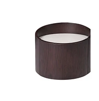 Solid Wood Round End Table with Sleek and Durable Construction