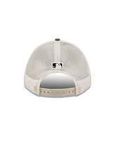 New Era Men's Light Beige/Olive Arizona Diamondbacks 2025 Armed Forces Day 9FORTY M-Crown A-Frame Adjustable Hat