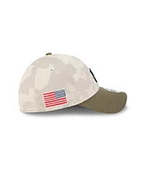 New Era Men's Light Beige/Olive York Yankees 2025 Armed Forces Day 39THIRTY Flex Hat