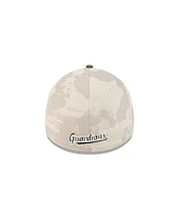 New Era Men's Light Beige/Olive Cleveland Guardians 2025 Armed Forces Day 39THIRTY Flex Hat