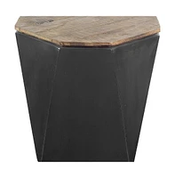 Durable Solid Wood Side Table – Classic Design for Living Rooms