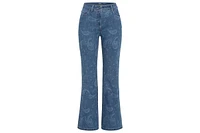 Olsen Women's Mona Fit Paisley Motif Jean