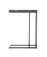Expandable Rectangular End Table for Living Room or Office Use