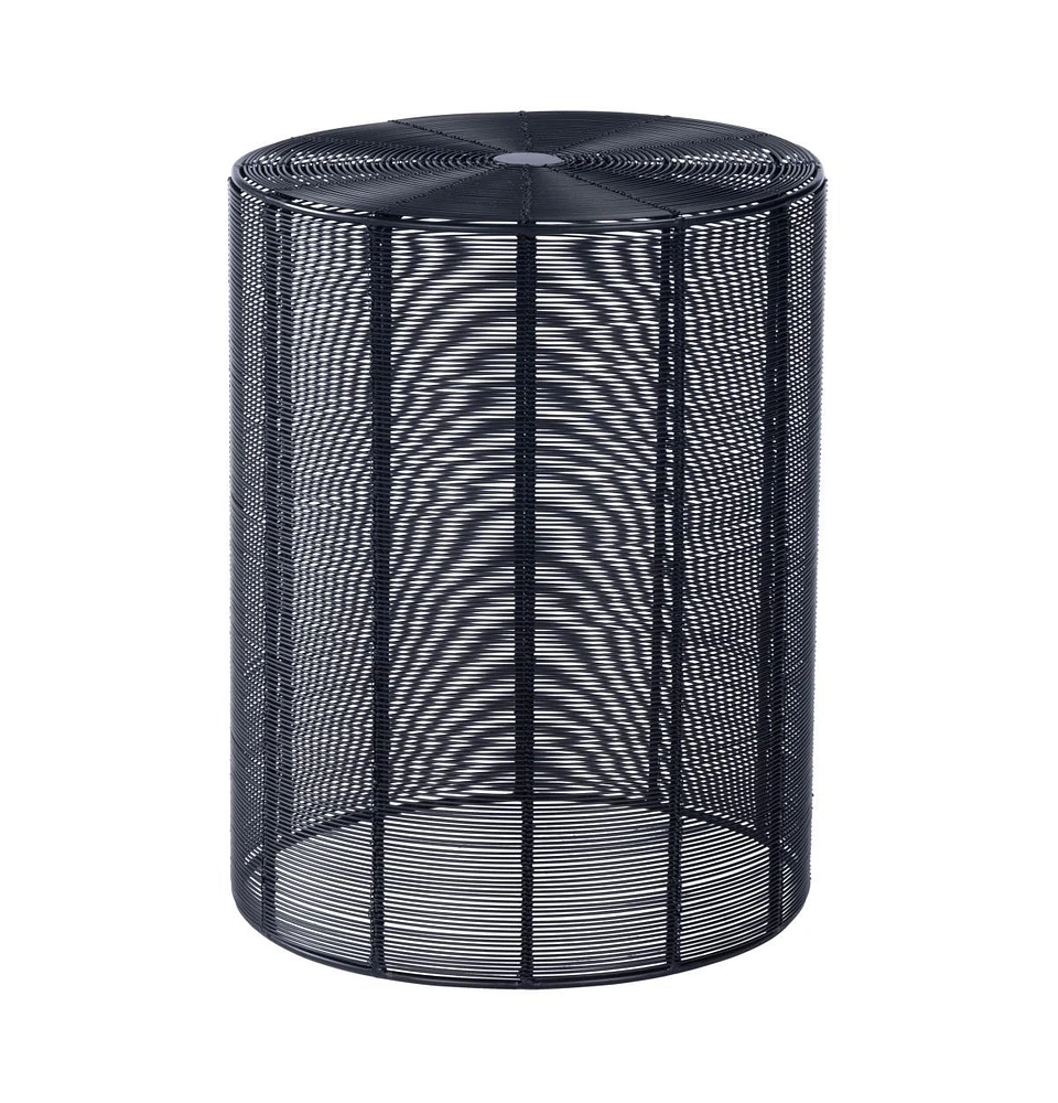 Contemporary Round Wire End Table for Stylish Spaces