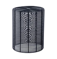 Contemporary Round Wire End Table for Stylish Spaces