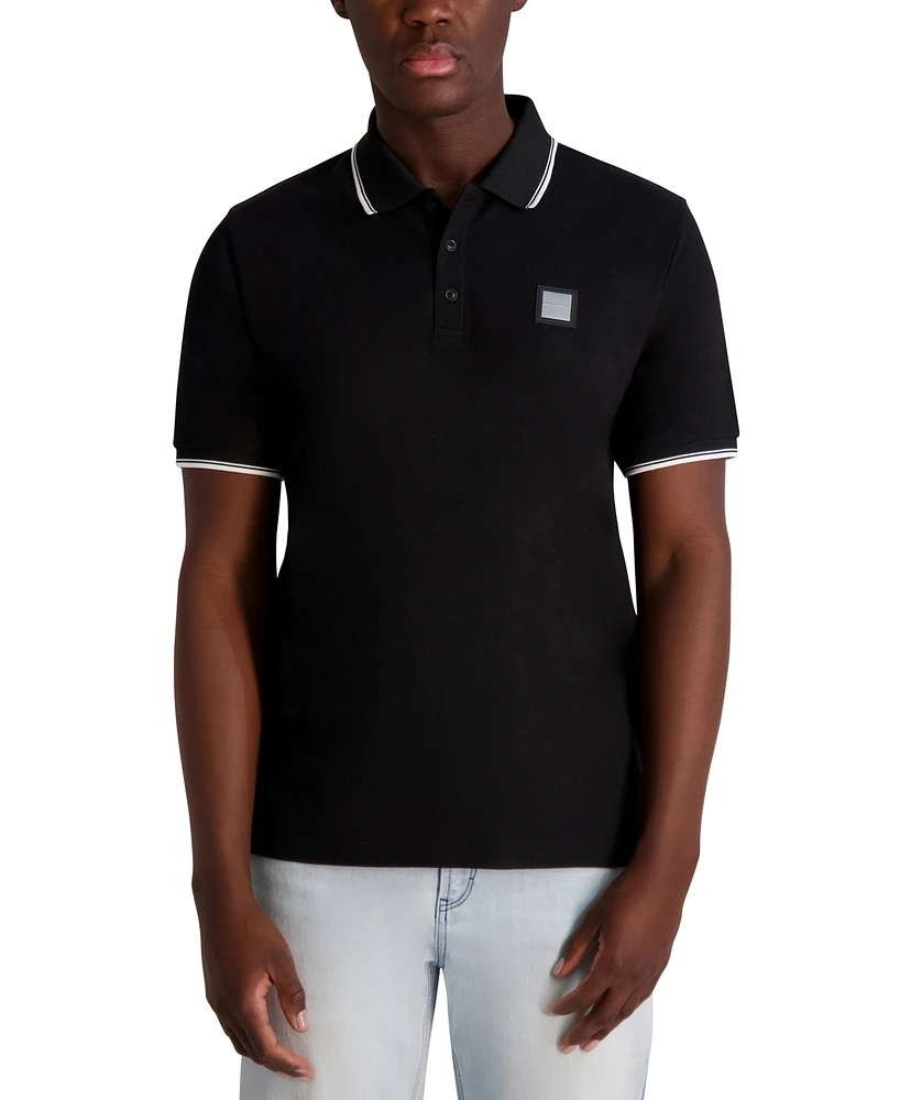 Karl Lagerfeld Paris Men's Core Logo Polo Shirt
