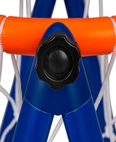 Franklin Sports Nerf Floating Pool Basketball Hoop and Football Target Net Set