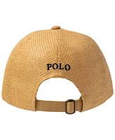 Polo Ralph Lauren Men's Straw Baseball Hat