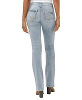 Silver Jeans Co. Women's Suki Mid Rise Curvy Fit Slim Bootcut