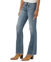 Silver Jeans Co. Women's Britt Low Rise Curvy Fit Bootcut