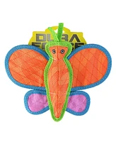 DuraForce Butterfly Durable Plush Squeaky Dog Toy