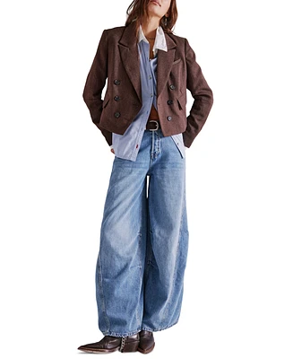 Free People Women's Westward Demi High-Rise Jeans