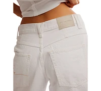 Free People Women's Montana High-Rise Cotton Shorts