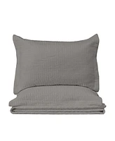 Linery & Co. Microfiber Stitched Quilt Set with Shams
