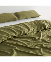 100% European Flax Linen 2 Pc Sham Set