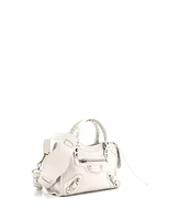 Pre-Owned Balenciaga Mini City Classic Studs Bag Embossed Leather