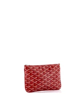 Pre-Owned Goyard Pm Senat Zip Pouch Coated Canvas