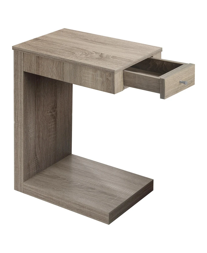 Sleek Hollow Core Accent Table for Stylish Living Rooms