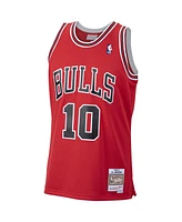 Men's B.j. Armstrong Scarlet Chicago Bulls 1990-91 Hardwood Classics Swingman Jersey