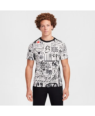 Nike Men's Cream Club America 2024/25 Ca x Ca Academy Pro Pre-Match Performance Jersey