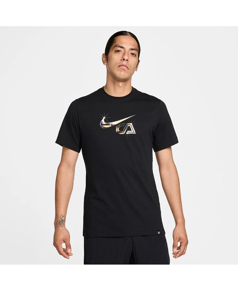 Nike Men's Black Club America Ca x Ca Swoosh T-Shirt