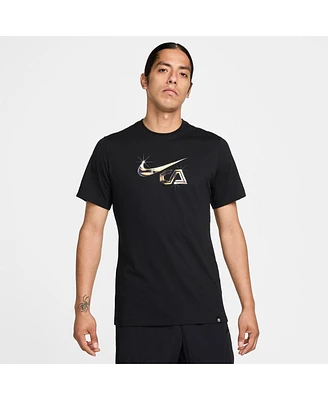 Nike Men's Black Club America Ca x Swoosh T-Shirt