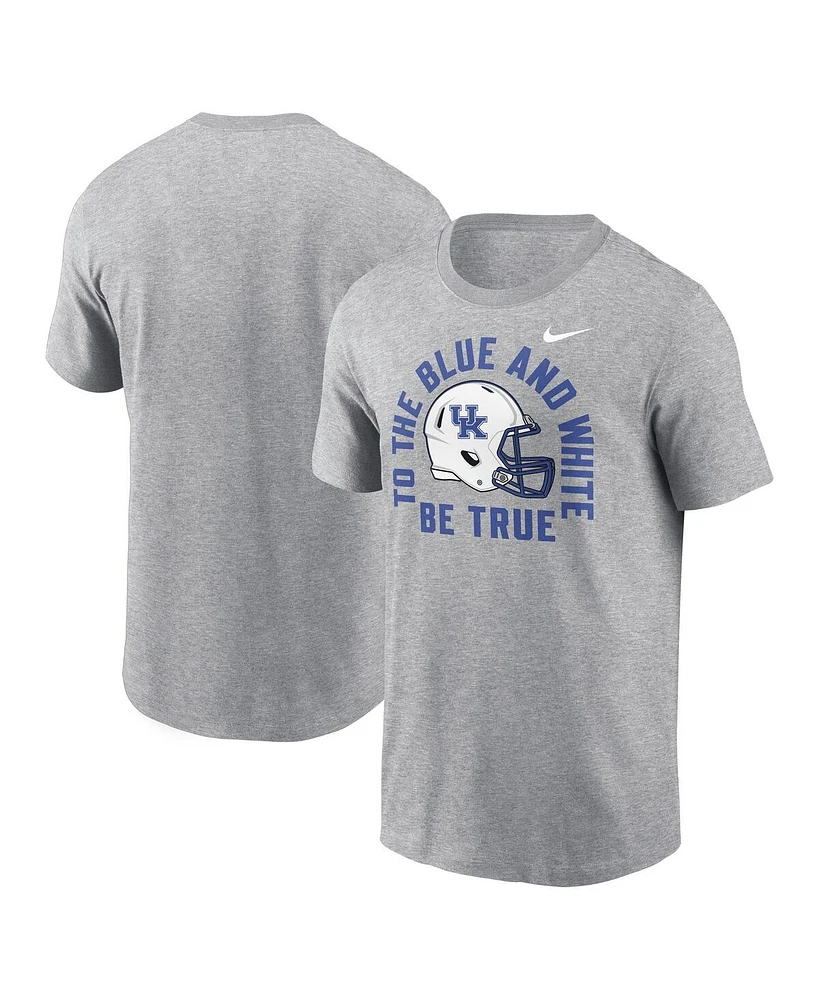 Nike Men's Heather Gray Kentucky Wildcats Local Song T-Shirt