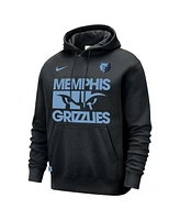 Nike Men's Black Memphis Grizzlies Courtside Club Pullover Hoodie
