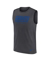 Nike Men's Gray New York Giants Primetime Legend Performance Muscle Tank Top