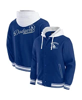 Darius Rucker Collection by Fanatics Men's Royal Los Angeles Dodgers Full-Snap Hooded Jacket