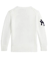 Polo Ralph Lauren Toddler and Little Boys Yankees Bear Sweater