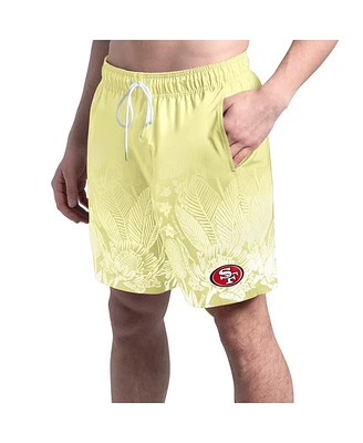 Margaritaville Men's Yellow San Francisco 49ers Lagoon Fiesta Swim Shorts