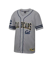 Colosseum Men's Gray Cal Bears Free Spirited Baseball Jersey